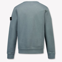 Stone Island Kids Boys Sweater In Blue