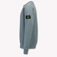 Stone Island Kids Boys Sweater In Blue