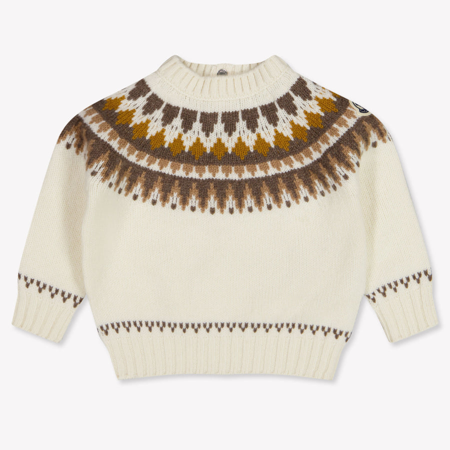 Moncler Baby Boys Sweater In OffWhite