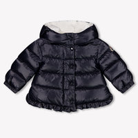 Moncler Tazui Baby Girls Jackets In Navy