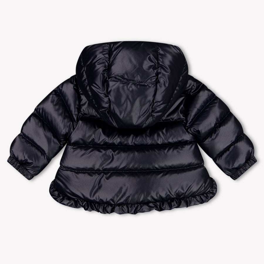 Moncler Tazui Baby Girls Jackets In Navy