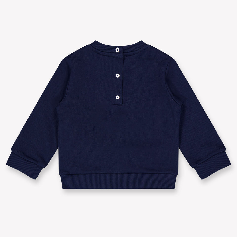 Balmain Baby Meisjes Trui In Navy