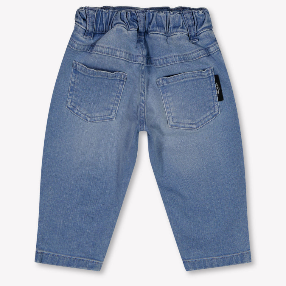 Balmain Baby Meisjes Broek In Blauw