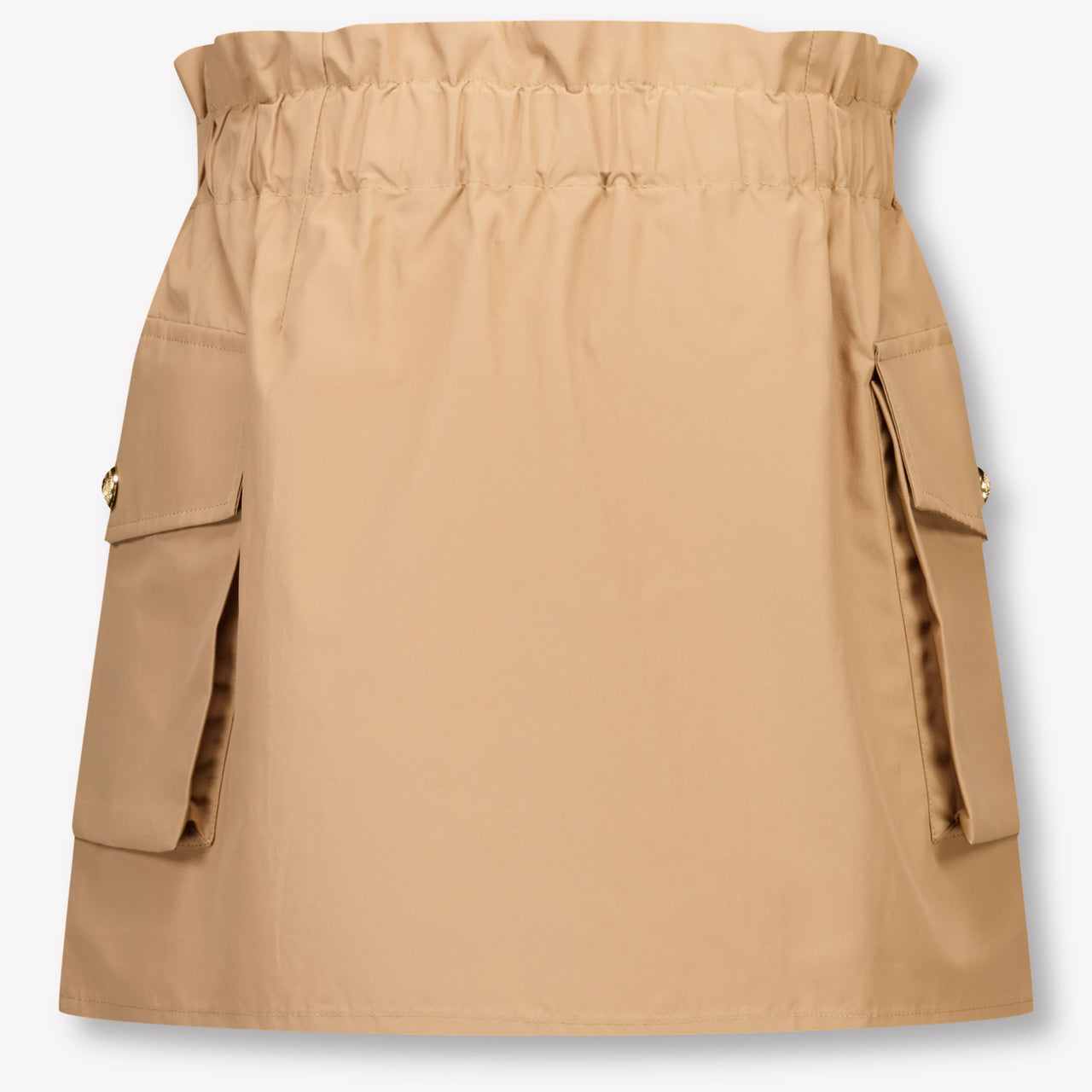 Balmain Kids Girls Skirt In Light Brown