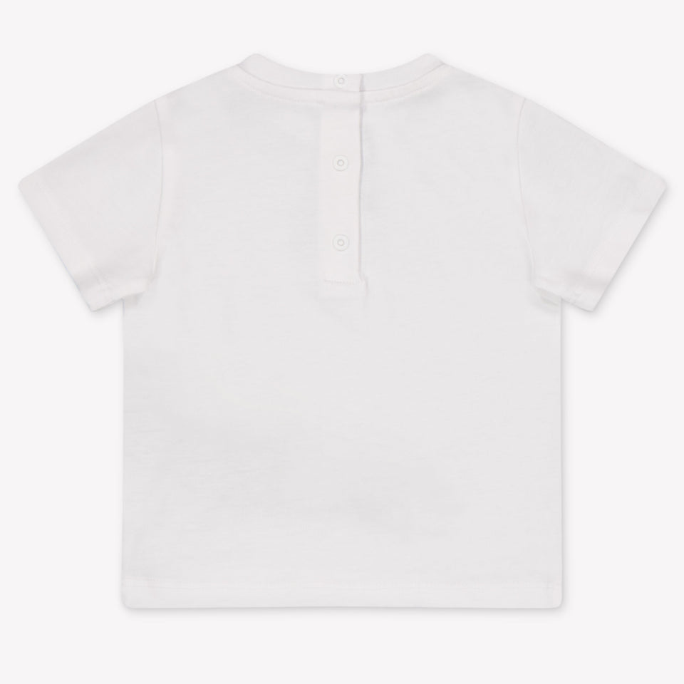 Balmain Baby Girls T-Shirt In White