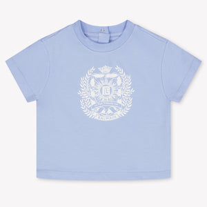 Balmain Baby Girls T-Shirt In Light Blue