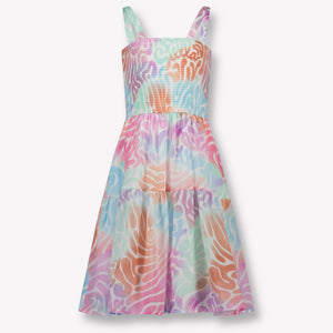 Stella McCartney Kinder Meisjes Jurk In Turquoise