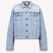 Stella McCartney Kids Girls Jackets In Jeans