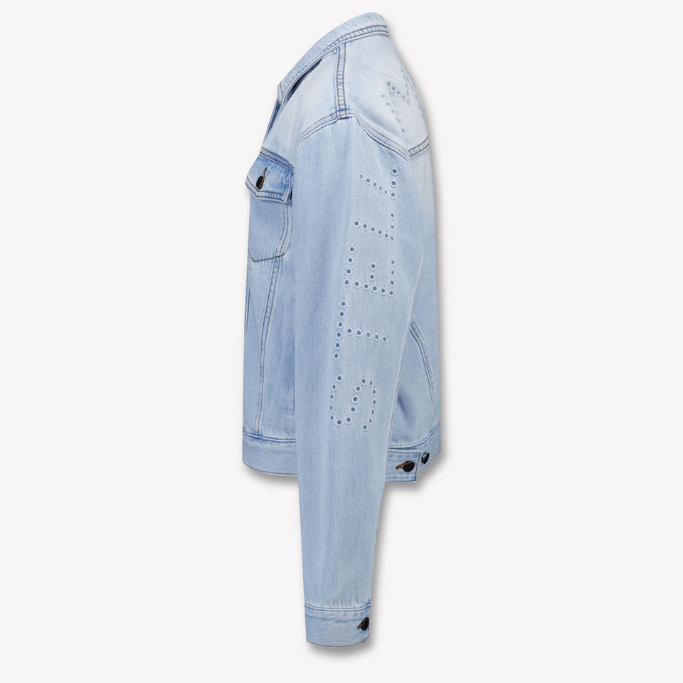 Stella McCartney Kids Girls Jackets In Jeans