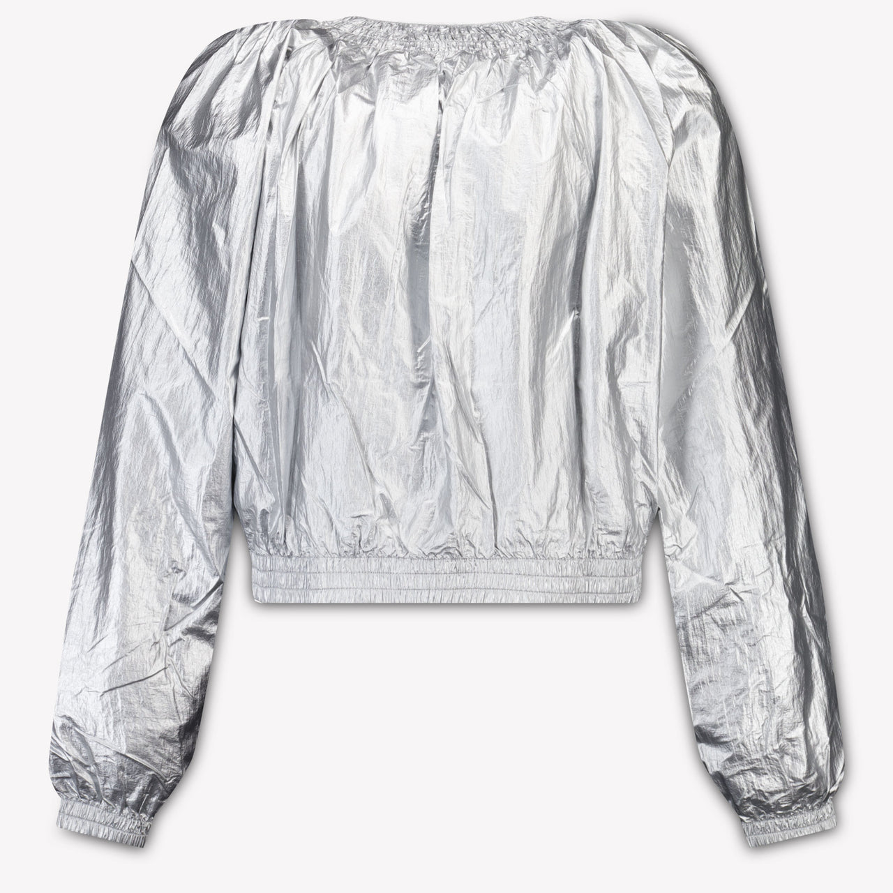 Stella McCartney Kids Girls Summer jacket In Silver