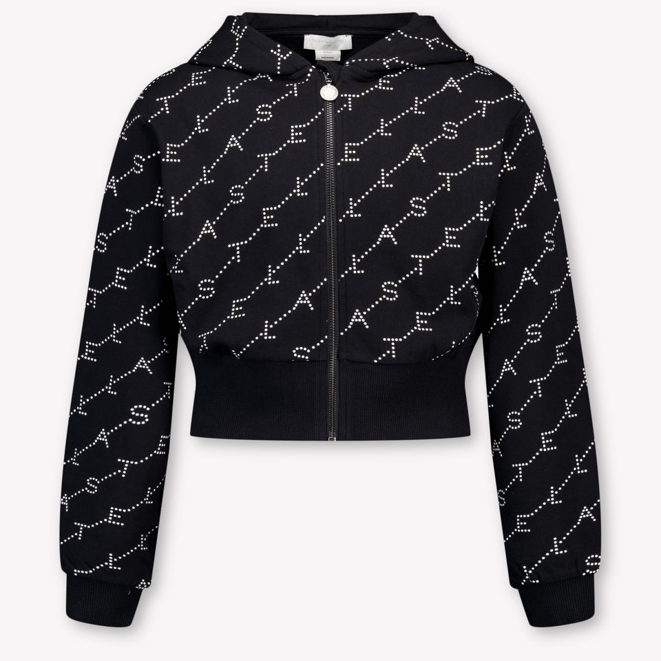 Stella McCartney Kids Girls Cardigan In Black