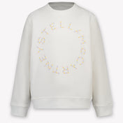 Stella McCartney Kinder Meisjes Trui In Wit