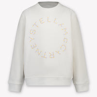 Stella McCartney Kinder Meisjes Trui In Wit