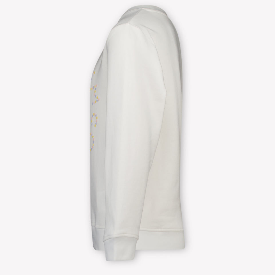 Stella McCartney Kinder Meisjes Trui In Wit