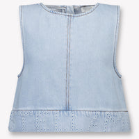 Stella McCartney Kids Girls T-Shirt In Jeans