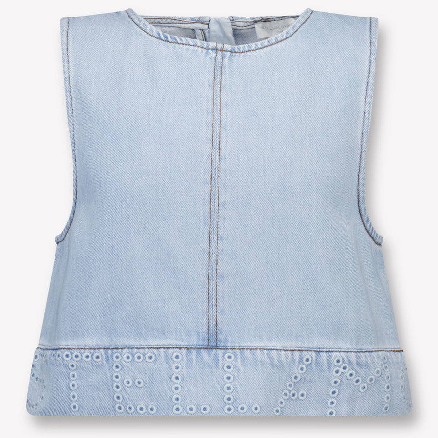 Stella McCartney Kids Girls T-Shirt In Jeans