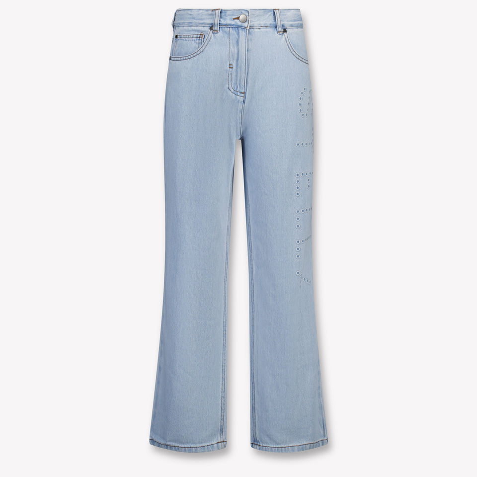 Stella McCartney Kinder Meisjes Jeans In Blauw