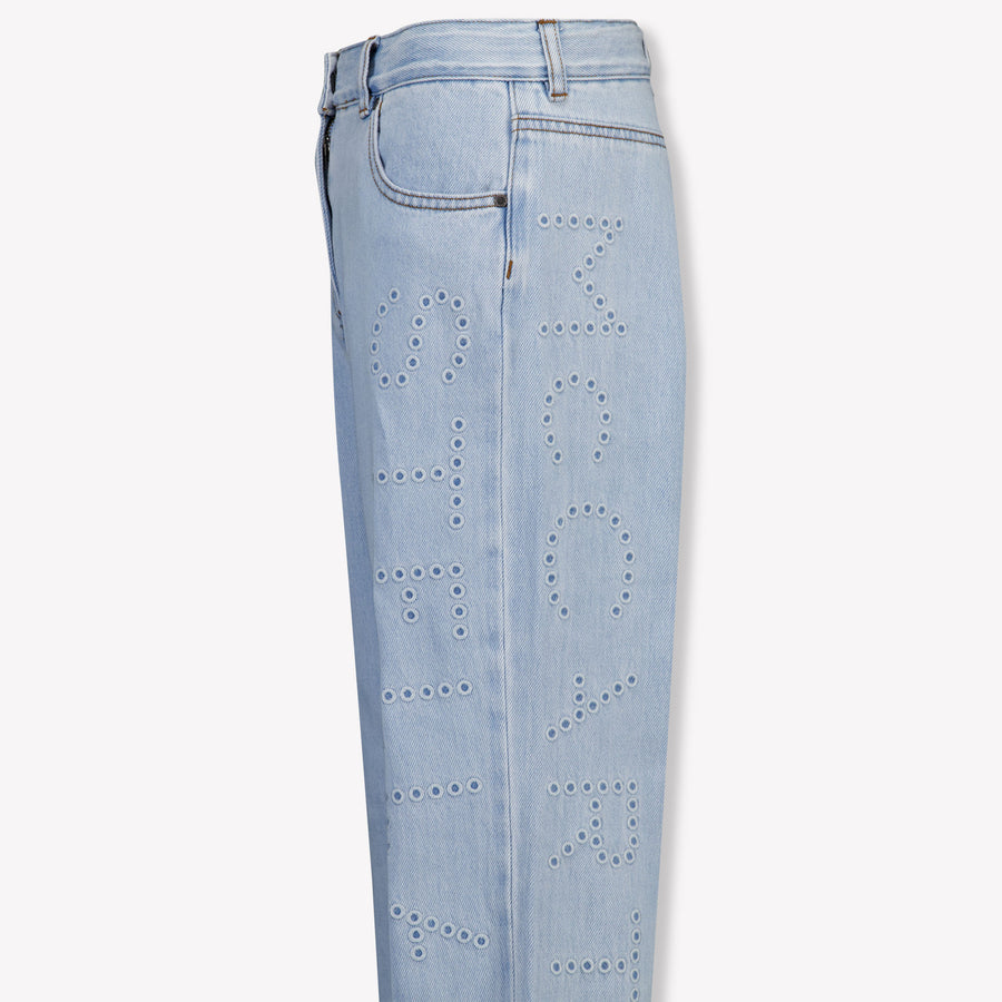 Stella McCartney Kids Girls Jeans In Blue