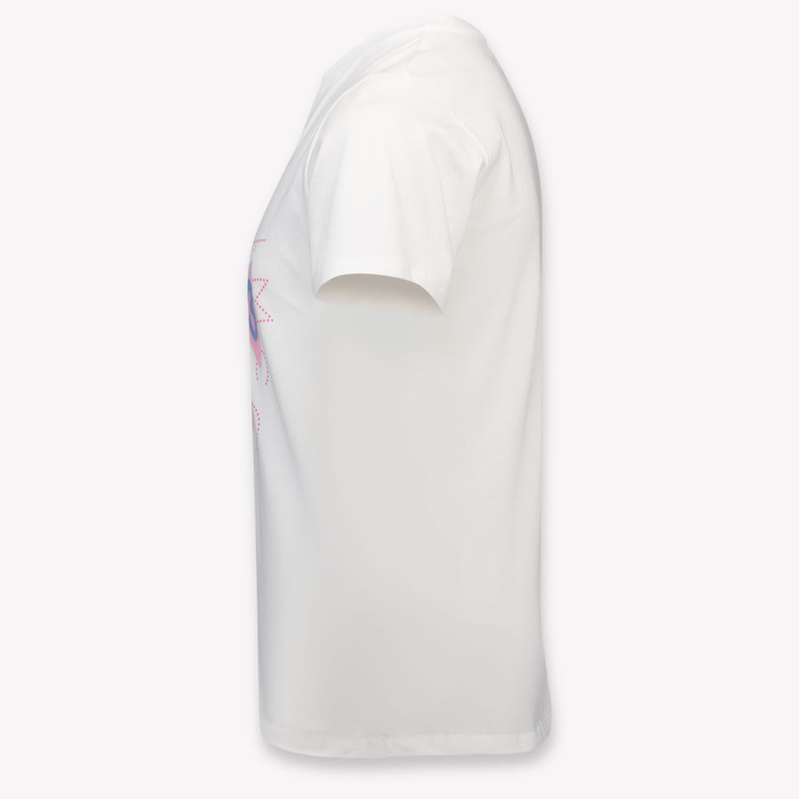Stella McCartney Kinder Meisjes T-Shirt In Wit