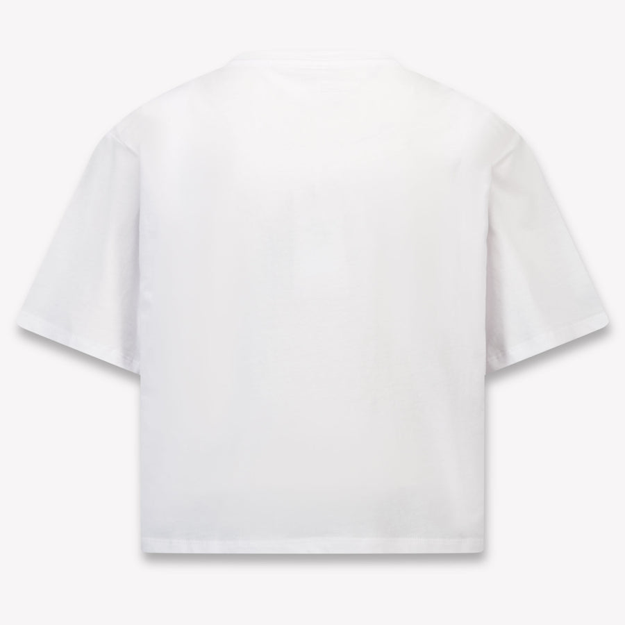 Stella McCartney Kinder Meisjes T-Shirt In Wit