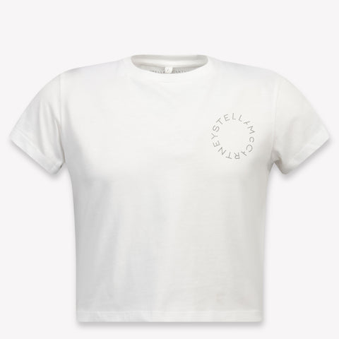 Stella McCartney Kids Girls T-Shirt In White