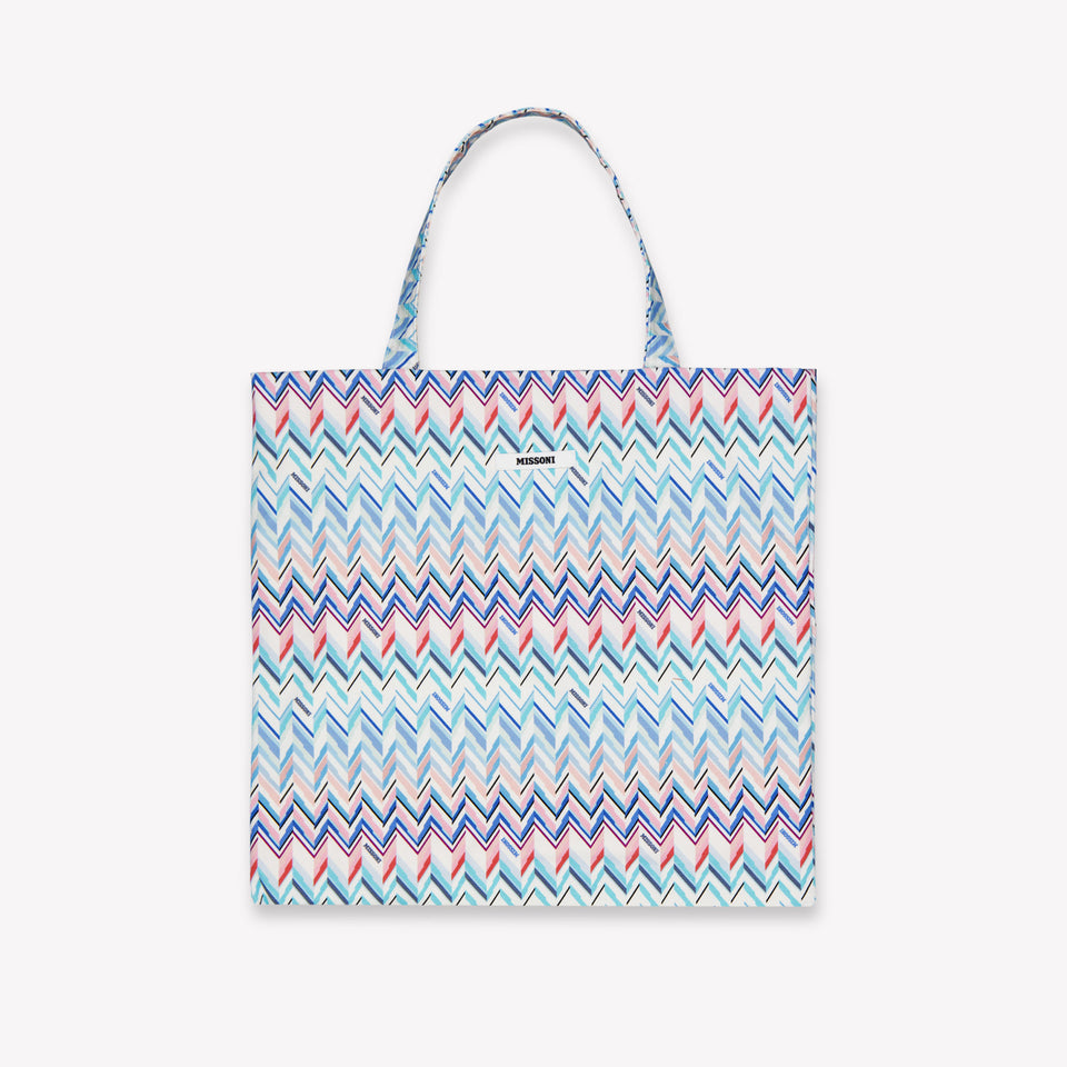 Missoni Kinder Meisjes Tas In Blauw
