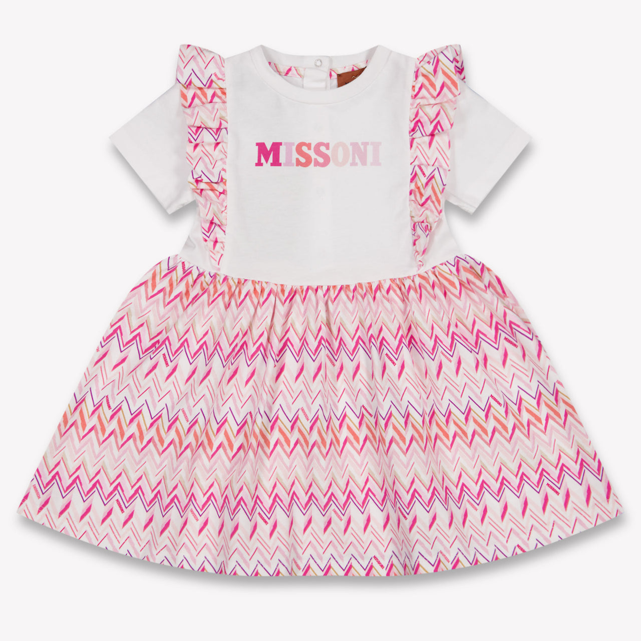 Missoni Baby Girls Dress In Light Pink