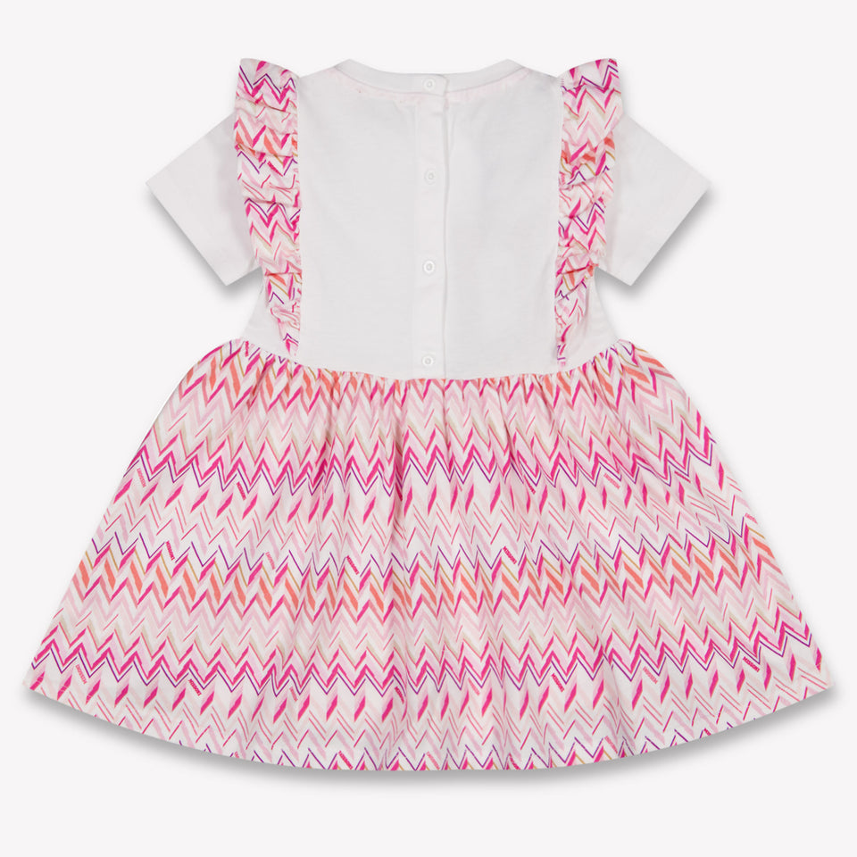 Missoni Baby Meisjes Jurk In Licht Roze