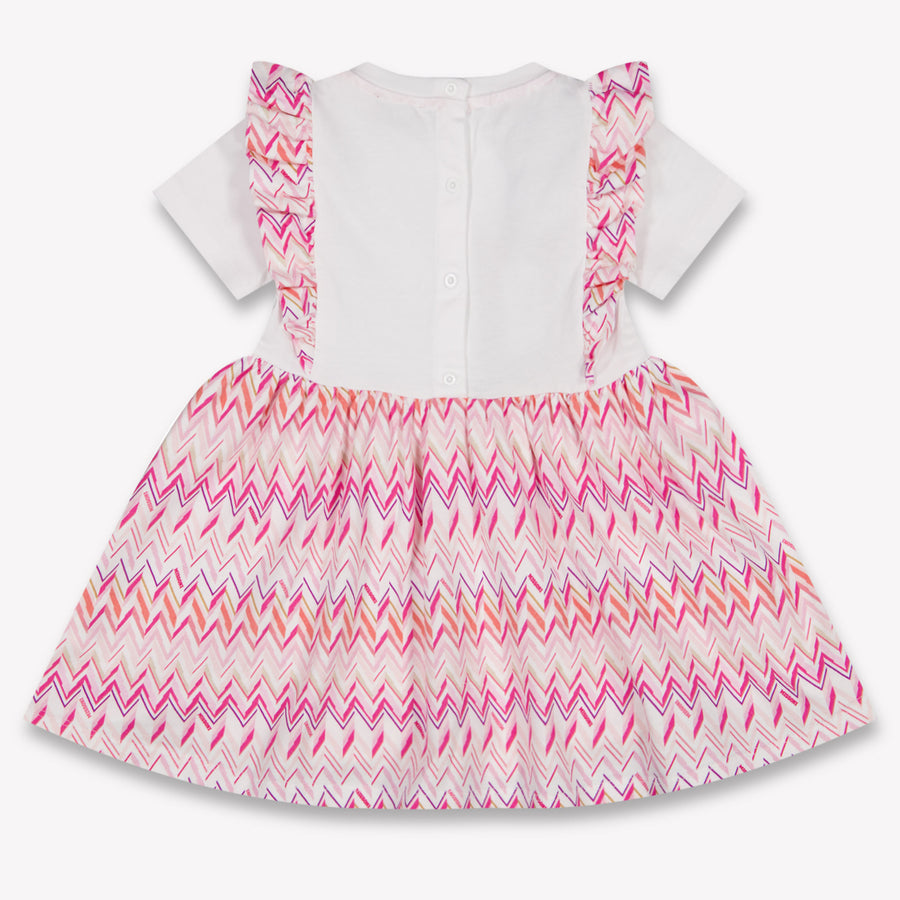Missoni Baby Girls Dress In Light Pink