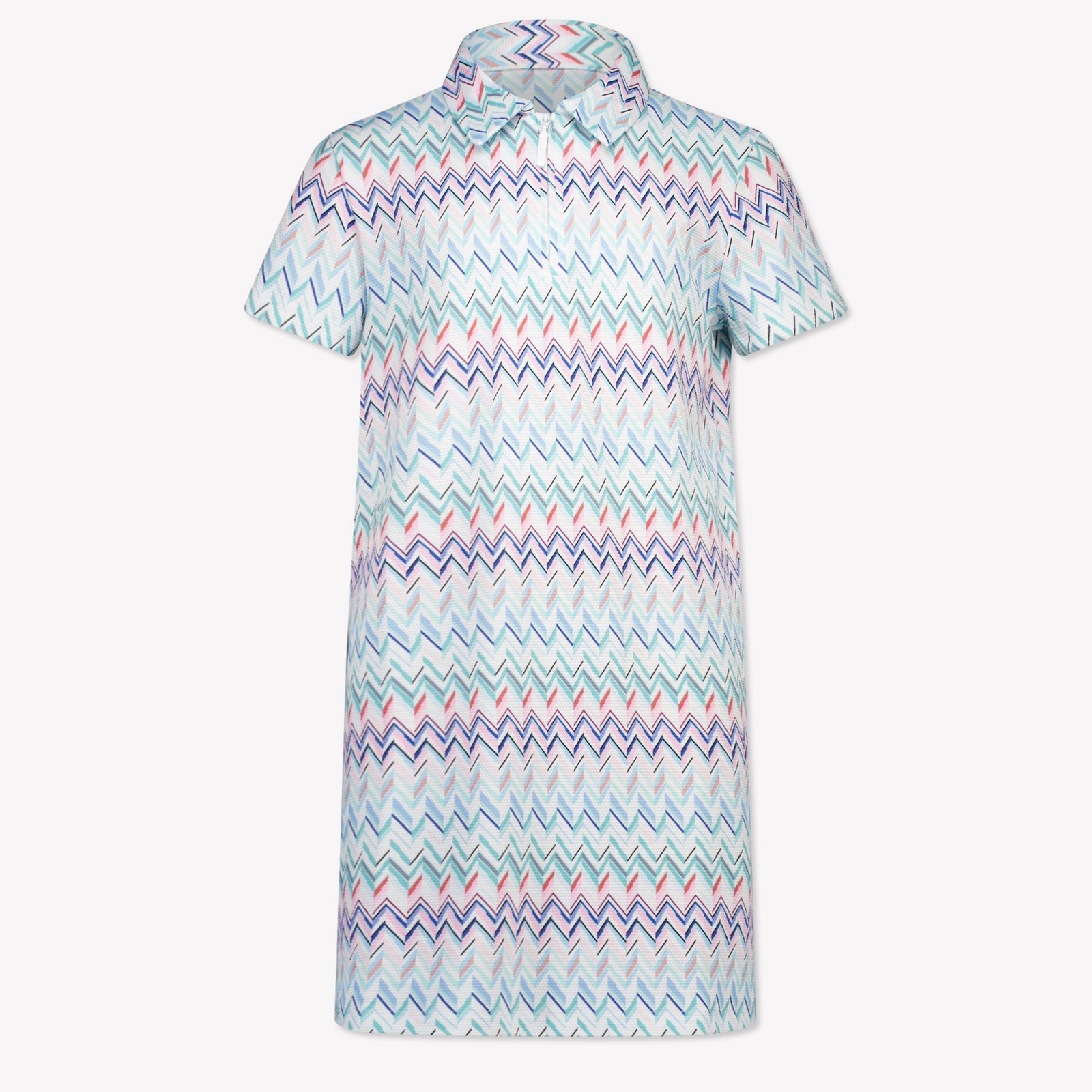 Missoni Kids Girls Dress In Turquoise
