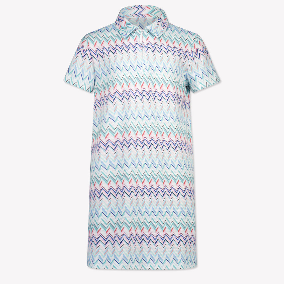 Missoni Kinder Meisjes Jurk In Turquoise