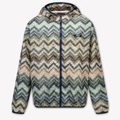 Missoni Kids Boys Summer jacket In Olive Green