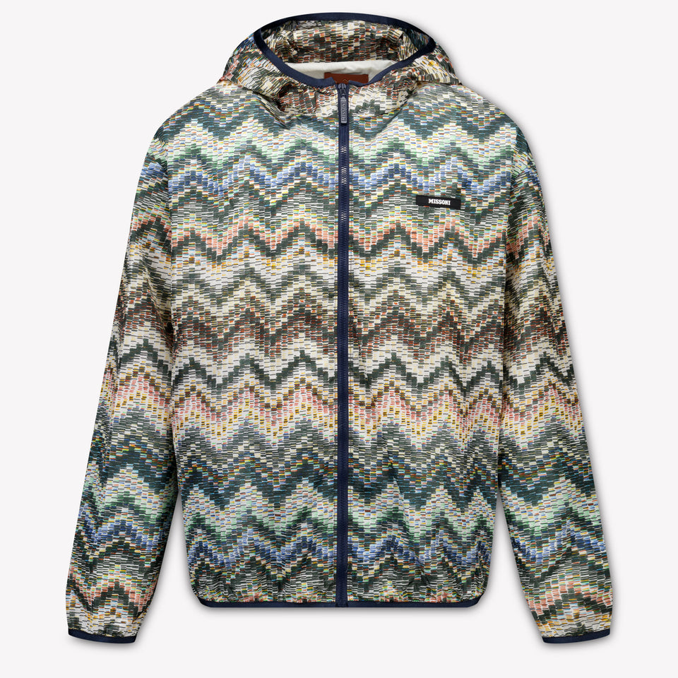 Missoni Kids Boys Summer jacket In Olive Green