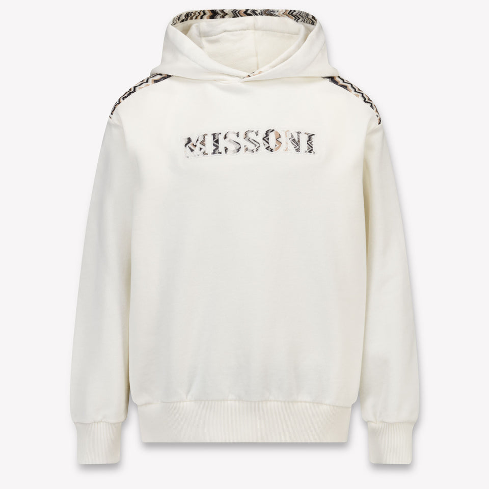 Missoni Kids Boys Sweater In OffWhite