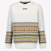 Missoni Kids Boys Sweater In White