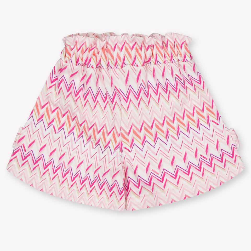 Missoni Baby Meisjes Shorts In Wit