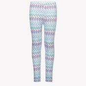 Missoni Kids Girls Leggings In Blue