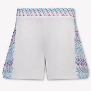 Missoni Kids Girls Shorts In White