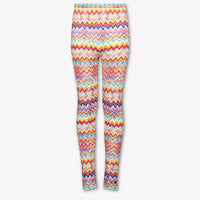 Missoni Kids Girls Leggings In Pink