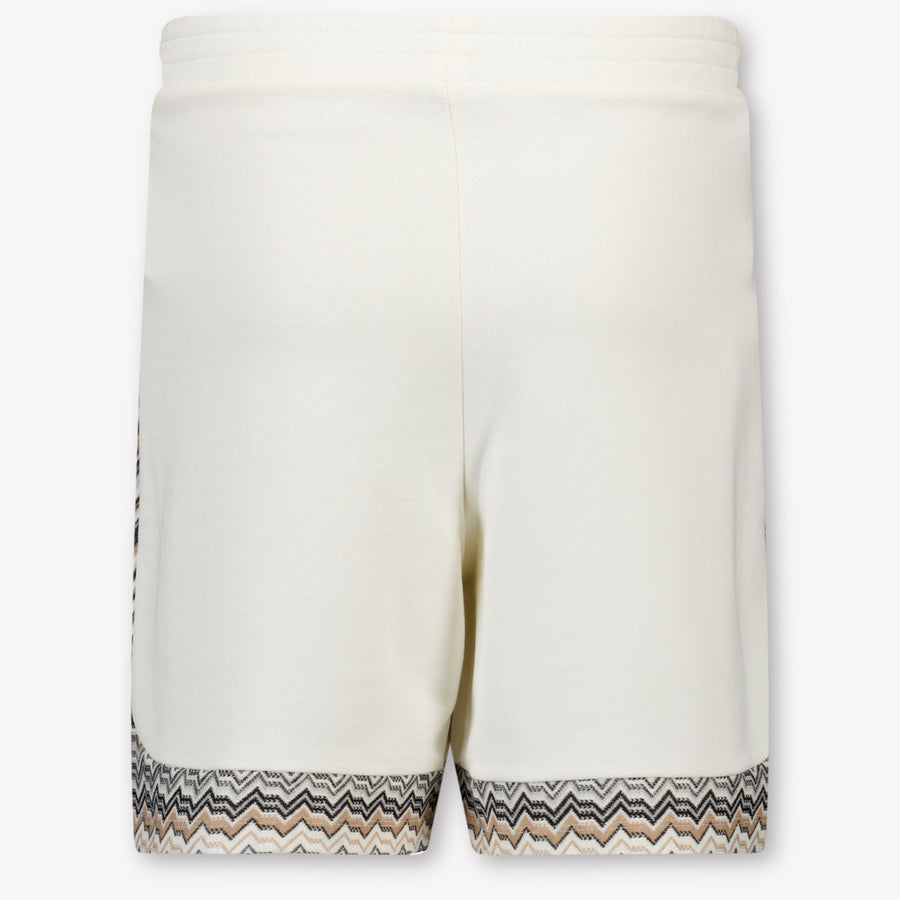 Missoni Kids Boys Shorts In OffWhite