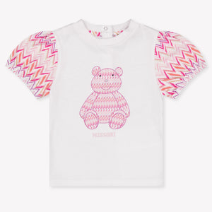 Missoni Baby Girls T-Shirt In White