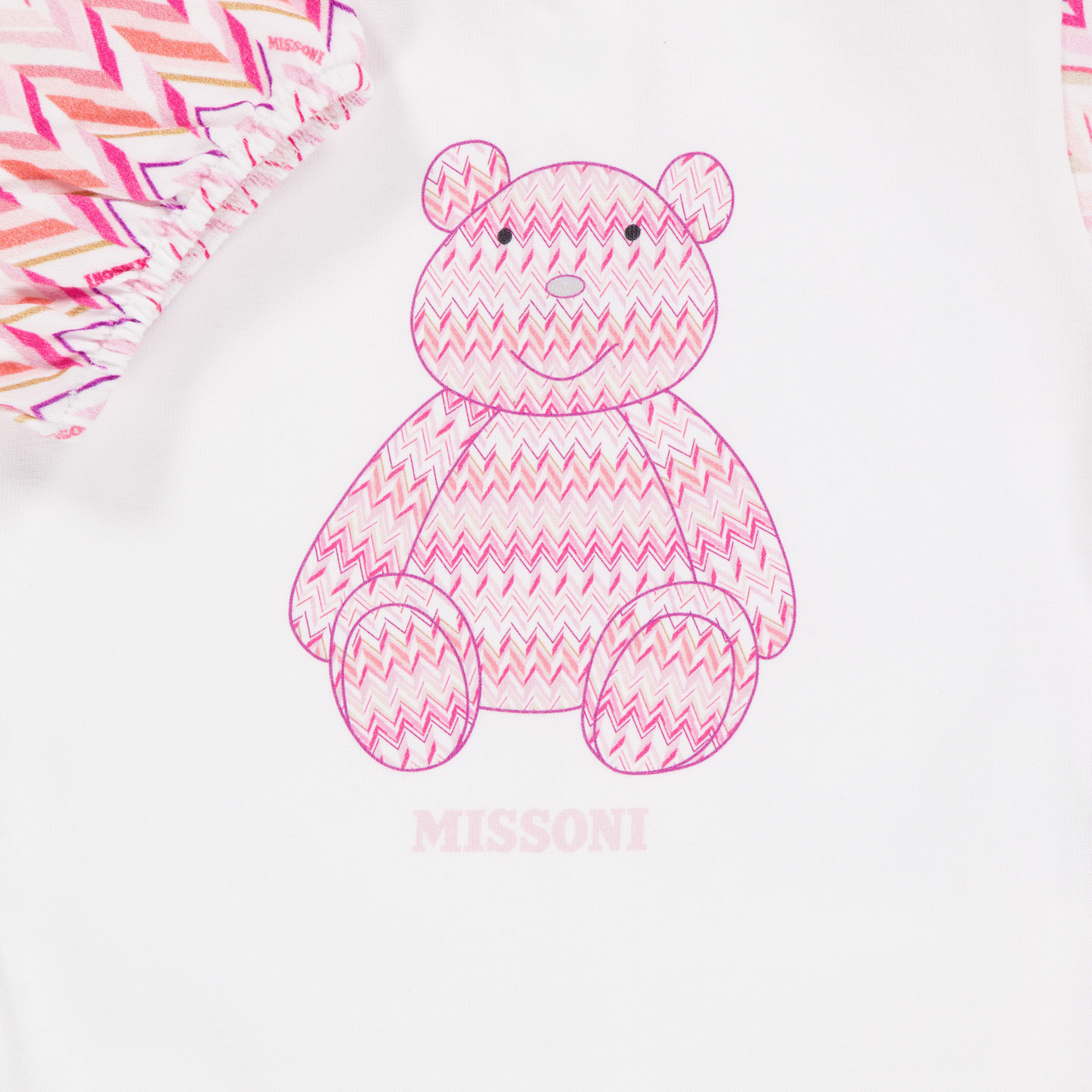 Missoni Baby Girls T-Shirt In White
