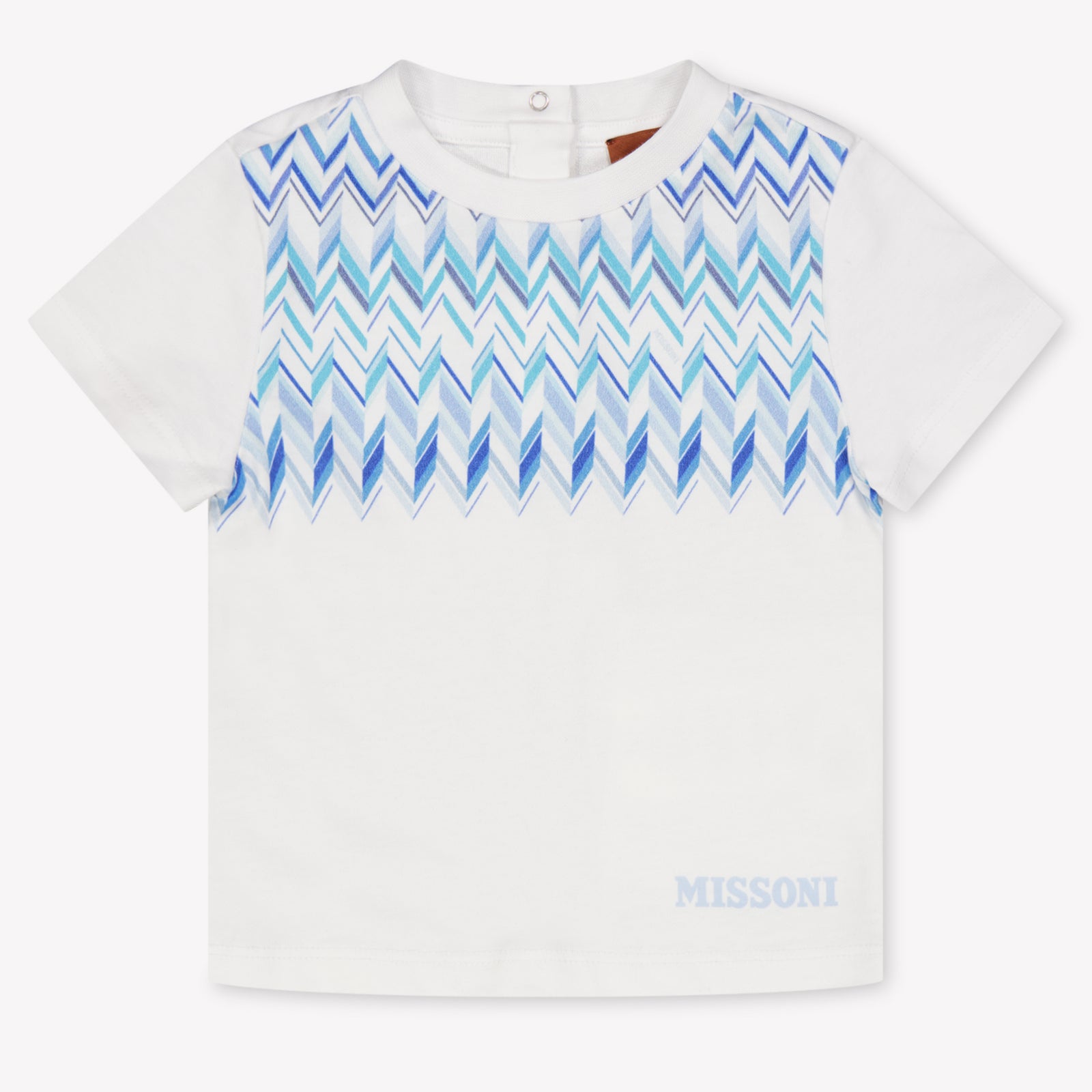 Missoni Baby Jongens T-Shirt In Wit
