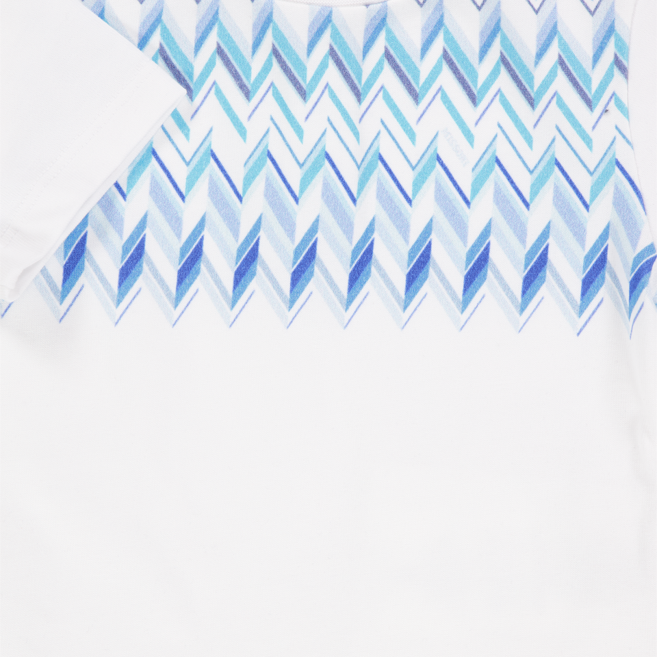 Missoni Baby Jongens T-Shirt In Wit