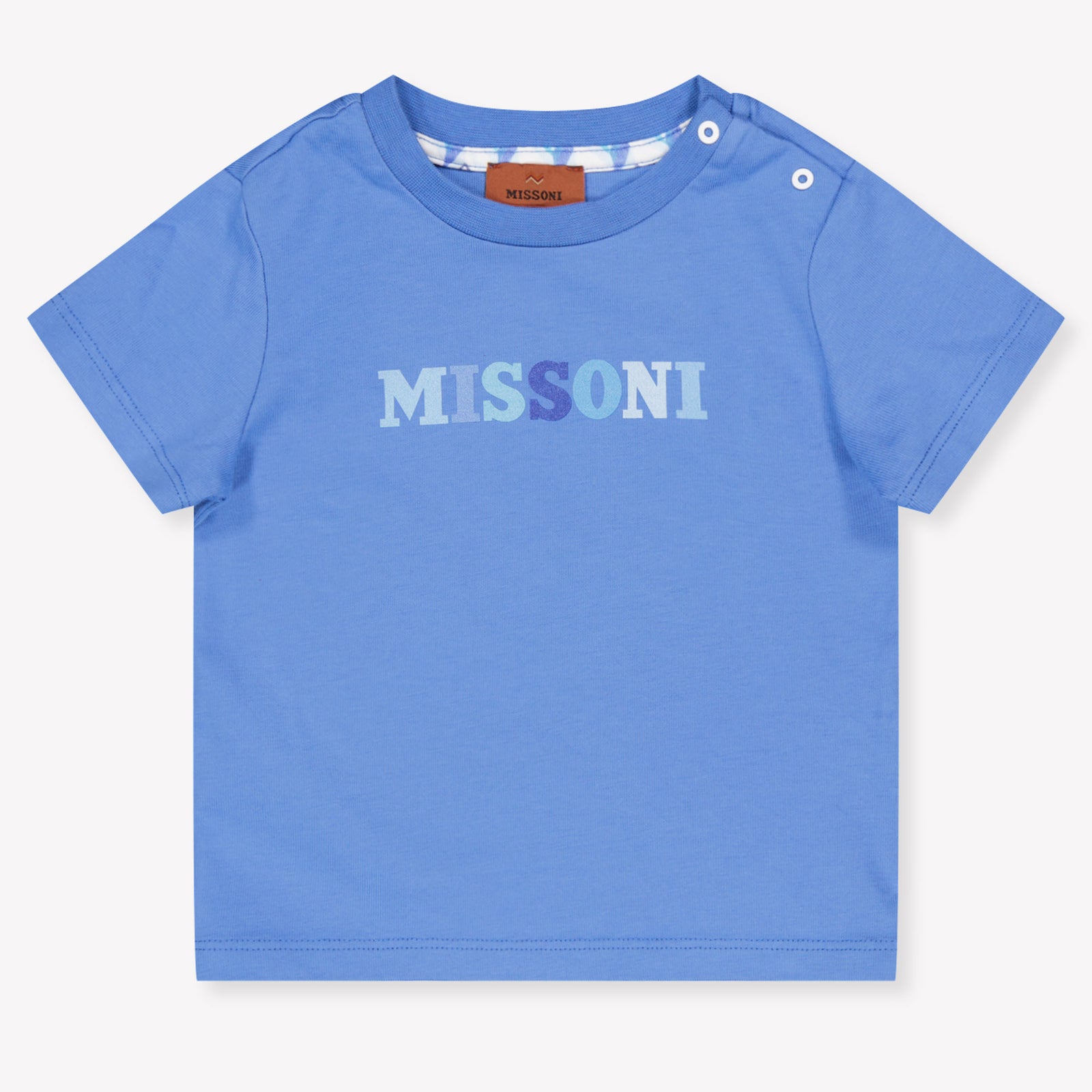 Missoni Baby Boys T-Shirt In Blue