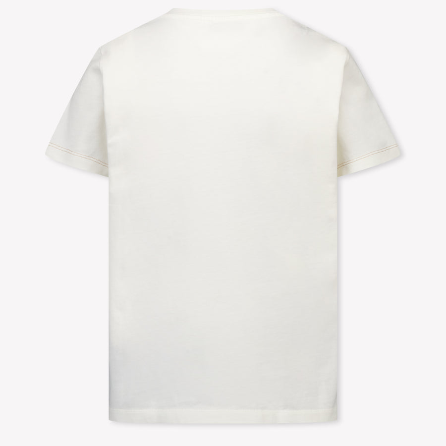 Missoni Kids Boys T-Shirt In OffWhite