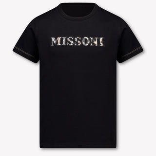 Missoni Kids Boys T-Shirt In Black