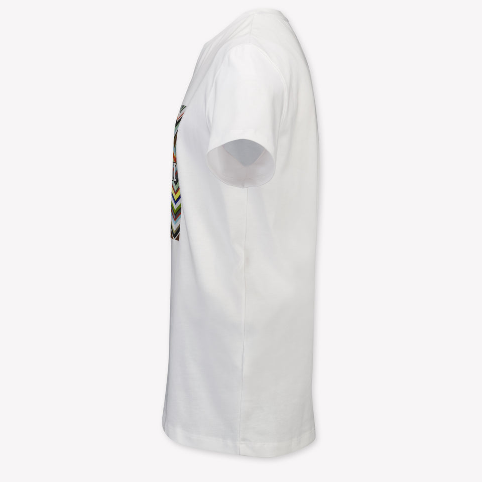 Missoni Kids Boys T-Shirt In White