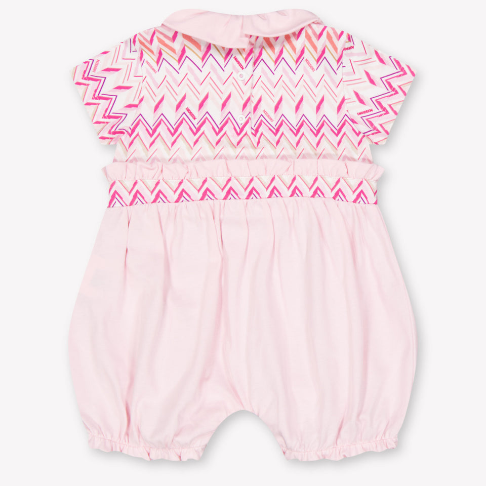 Missoni Baby Meisjes Boxpakje In Licht Roze