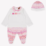 Missoni Baby Girls Playsuit In White